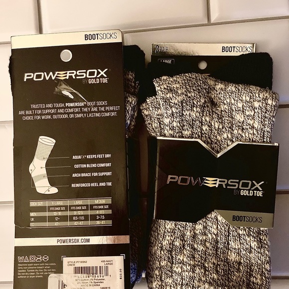 Gold Toe Underwear & Socks Mens Gold Toe Powersox Boot Socks4 Pairs